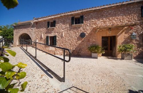 Sa Cabaneta Apartment | Room 'Doble Con Terraza' with Mountain View, Wi-Fi and Air Conditioning