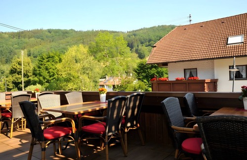 Elzach Apartment | Room 'Doppelzimmer' with Shared Terrace and Wi-Fi