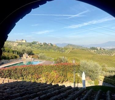 Santa Cristina a Mezzana House | Room in BB - Room overlooking the vineyards and Florence