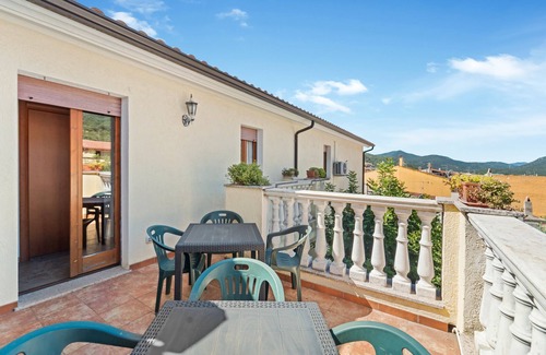 Teulada Apartment | Room 'Lavanda Teulada' with Shared Terrace, Wi-Fi and Air Conditioning