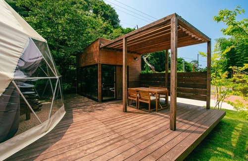 Sumoto RV Rental | Room only plan Dome tent | Weekdays summer/Sumoto City Hyōgo