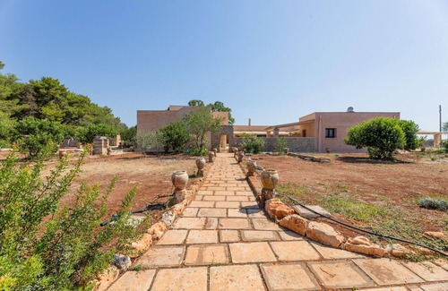 Presicce Apartment | Room 'Stella - 7' with Private Terrace, Wi-Fi and Air Conditioning