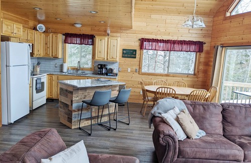 International Falls House | Room to gather inside and out with Rainy Lake access!