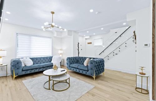 Old Mill House | Room with working space and queen bed in a Old mills luxury house