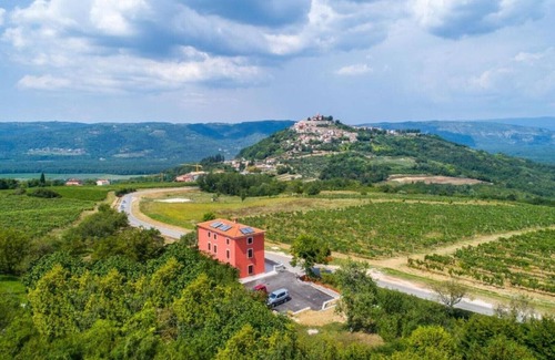 Motovun Apartment | Rooms Cassa d'Oro in Motovun central Istria/Room Sauvignon for 1 person in Motovun