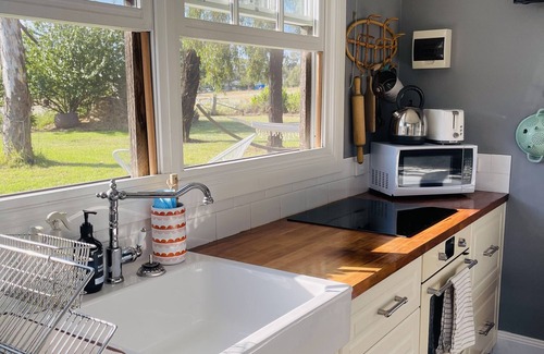 Gum Flat Cottage | Rosedale Tiny Farm Cottage - a little space with a big heart!