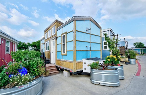 The Woodlands Bed & Breakfast | Rosie Tiny Home in Community First! Village