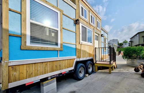 The Woodlands Bed & Breakfast | Rosie Tiny Home in Community First! Village