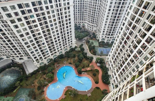 Thanh Xuan Apartment | Rosy 5★ 2BR Royal Apt ♥Vinhomes Royal City Hà Nội