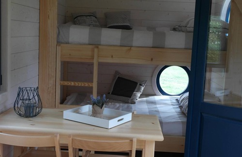 Sainte-Suzanne-and-Chammes House | Roulotte LOU at the Moulin des Forges