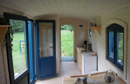 Sainte-Suzanne-and-Chammes House | Roulotte LOU at the Moulin des Forges