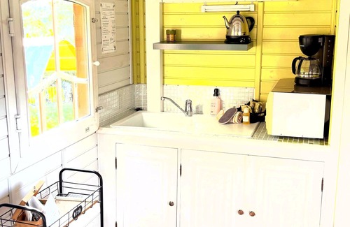 Saint-Sauveur House | Roulotte - Parking - Swimming pool access - Near Bergerac - Wifi - Terrace