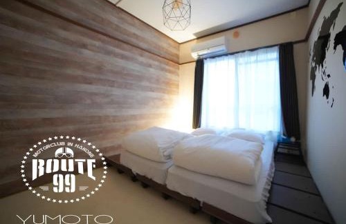Yumoto Apartment | Route99 Yumoto 箱根湯本駅近山沿い川沿い 箱根湯本徒歩8分WIFI 大人気ゲーム機無料 最大6名 無料駐車場