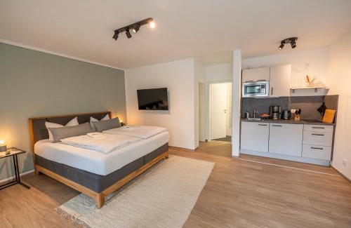 Magdeburg Apartment | RR - Studio Apartment 38 qm - Parking - Washer
