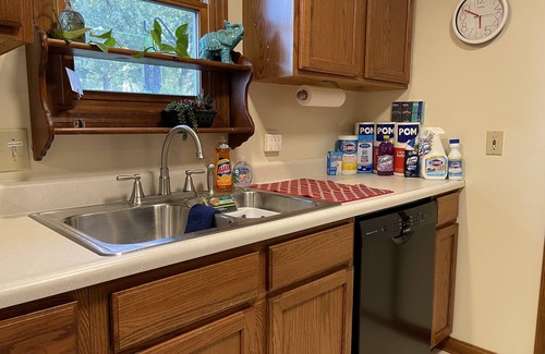 Terre Haute House | Rudy's - Single level home w/2 Bedrooms, 1 Bath, equipped kitchen, & laundry