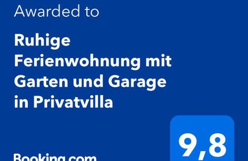 Marlengo Apartment | Ruhige Ferienwohnung mit Garten und Garage in Privatvilla