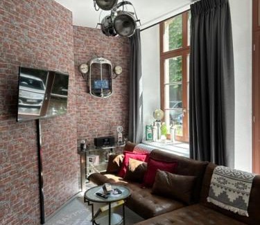 Hilbersdorf Apartment | Ruhige Wohnung im Fabrikstil in Chemnitz