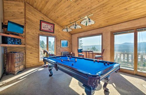 Ruidoso House | Ruidoso Home with Hot Tub, Mtn Views and Game Room!