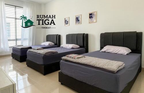 Kampung Kempadang House | Rumah Tiga Tingkat