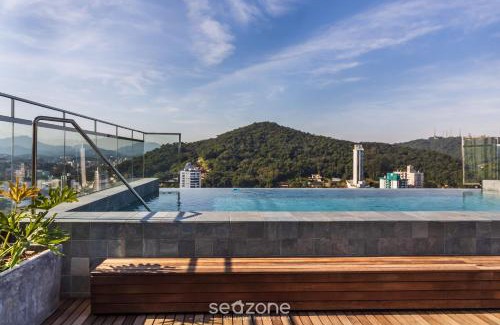 Itoupava Seca Apartment | RUP - Studios Equipados em Prédio com Piscina