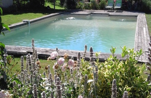 Rivel Cottage | Rural gite, own garden,on sunny Smallholding in quiet valley, with private pool