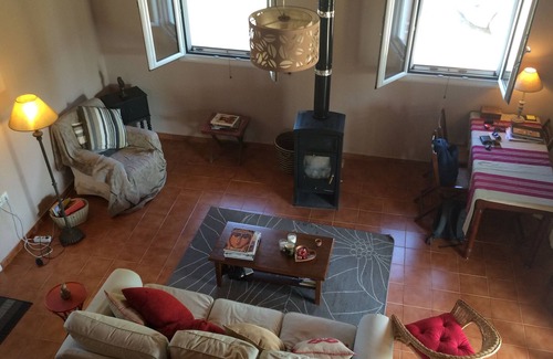Archea Pissa Cottage | rural studio in olive grove with Olympian mountain views