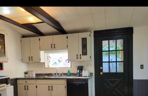 St. Williams House | Rustic 2 bedroom home with indoor fireplace.