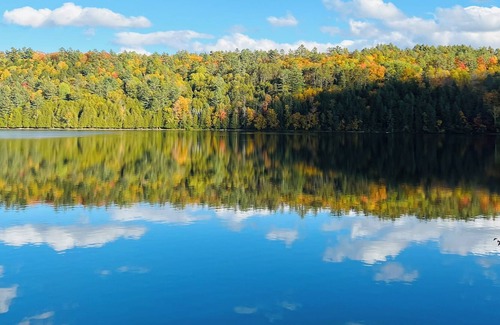 Eastern Vermont Cabin | Rustic 3 season classic 1960s camp on gorgeous Vermont lake. Pet friendly.