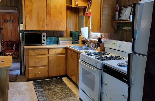 Harrison Cabin | Rustic and Eclectic open floor Plan Cabin with Canal view In Cranberry lake 😋.