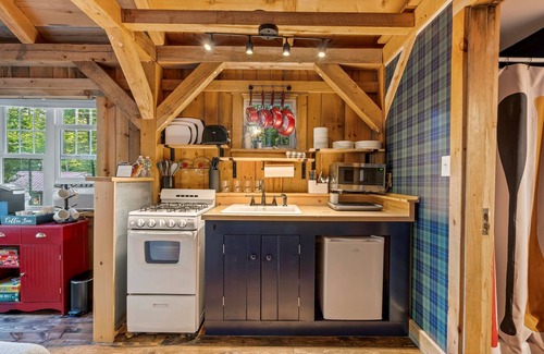 Bethel Cabin | Rustic Cabin! Firepit! Dog Friendly! Hot Tub!