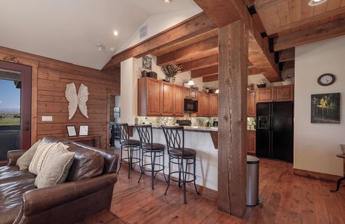 Grand Elk Ranch Cabin | Rustic cabin on golf course w/hot tub