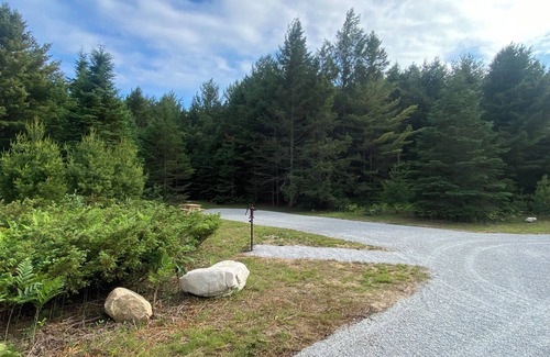 De Tour Village RV Rental | Rustic campground in De Tour Village with Large secluded lots. Site A