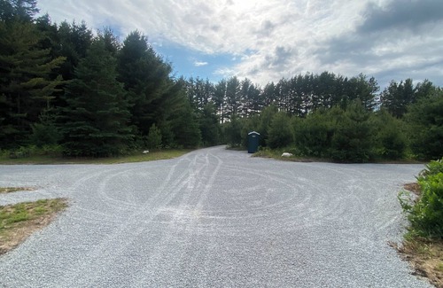 De Tour Village RV Rental | Rustic campground in De Tour Village with Large secluded lots. Site A