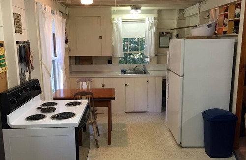 Gray Cottage | Rustic classic Maine cottage with 450' of shared sandy beach on Little Sebago