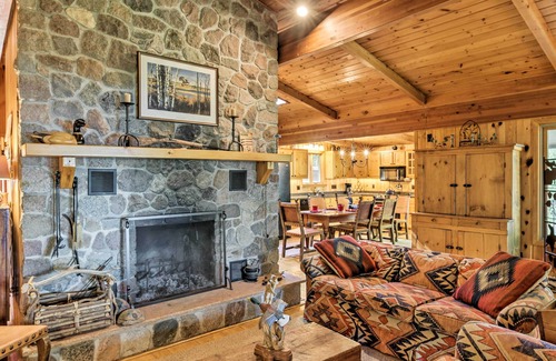 Park Rapids Cabin | Rustic Cozy Cabin on Island Lake w/Fire Pit, Dock