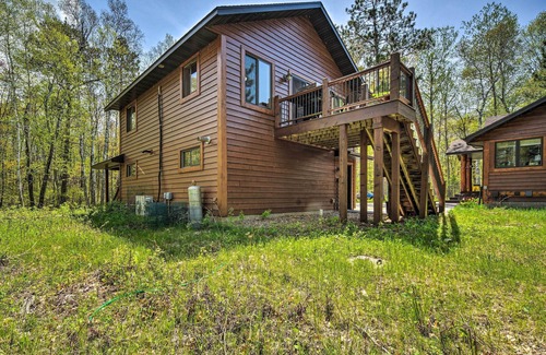 Crosslake Apartment | Rustic Crosslake Apartment w/Deck, Water Access!