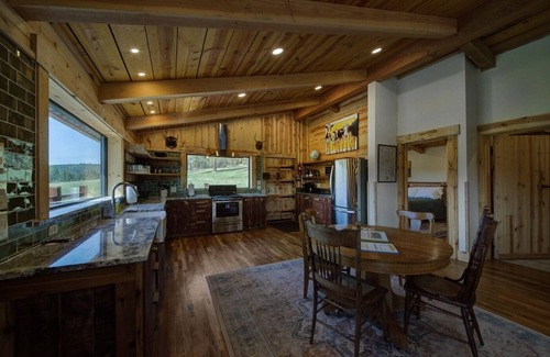 Colonial Pine Hills Cabin | Rustic Custom Timber Frame Cabin
