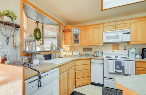 Duck Creek Village Cabin | Rustic Duck Creek Village Cabin w/Decks!