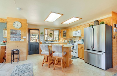Duck Creek Village Cabin | Rustic Duck Creek Village Cabin w/Decks!