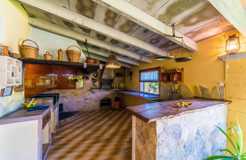 Sa Cabaneta Villa | Rustic Finca in Pollensa Sa Sort Llarga with pool