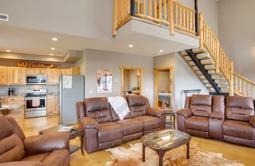 Piedmont House | Rustic Home w/ Grill, Fireplace, 13 Mi to Sturgis!