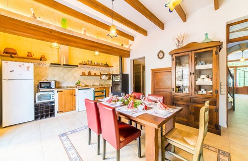 Sa Pobla Ski Chalet | Rustic house Cal Tio with pool in Mallorca