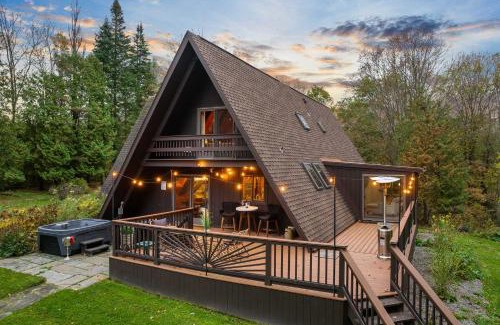 LaFayette House | Rustic LaFayette A-Frame Cabin with Game Room!