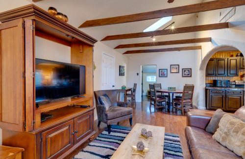 Green Mountain Falls House | Rustic Log Cabin with Studio about 5 Mi to Pikes Peak!