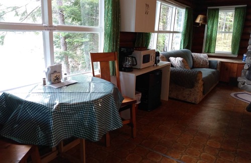 Dennysville Cottage | Rustic log cottage, Lake-view, Pet-friendly, Downeast Maine