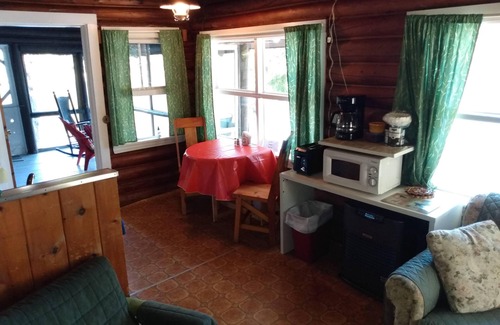 Dennysville Cottage | Rustic log cottage, Lake-view, Pet-friendly, Downeast Maine