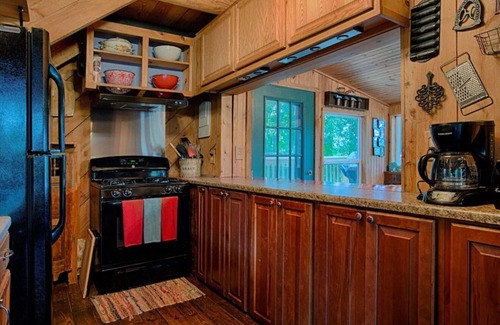Nancy Cabin | Rustic Luxury Lakefront Cabin in Beautiful Wooded Surroundings