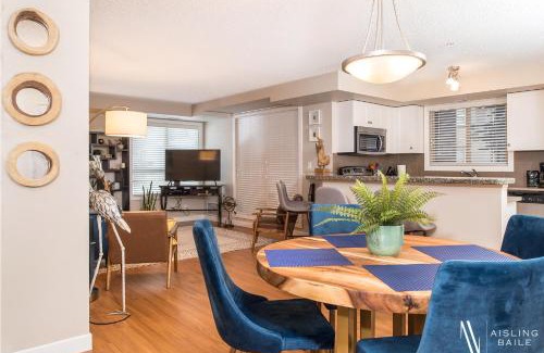 East Kootenay Apartment | Rustic Modern 2 Bed 2 Bath with Lakeview Pool and Hot Tub