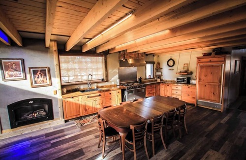 Dubois Apartment | Rustic Mountain Modern Retreat from vacant restaurant to cozy mountain lodge