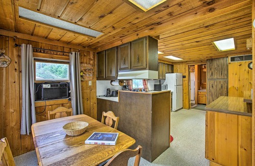 Moorestown Cabin | Rustic River View Cabin w/Fire Pit, Games & Grill